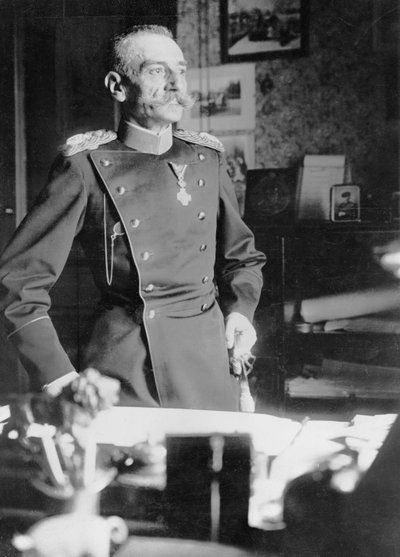 Peter I, King of Serbia by C. Chusseau Flaviens